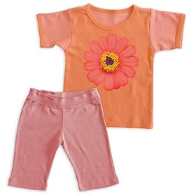 Pixel Organics Short Sleeve Crew Tee and Yoga Pant Box Set