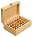 Storage Bins Quinessence 24 x 10ml Space Storage Box Natural Finish