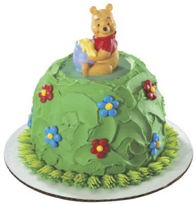Winnie the Pooh and the Honey Pot Petite Cake Topper