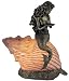 Stained Glass Mermaid On Conch Accent Table Lamp