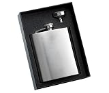 Cheap 8oz Hip Flask Gift Set - Personalized for Free