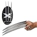 X Claw Dagger With Plaque Fantasy Dagger