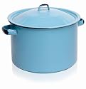 Imusa  Enamel Stock Pot, 16 Quart, Turquoise