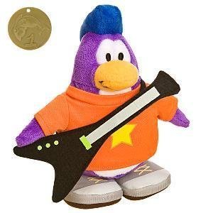 Childrens Toyshop  Toys : Disney Club Penguin Limited Edition Penguin - Rocker
