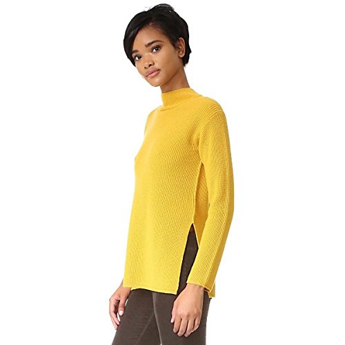 ホイッスルズ Whistles レディース ニット&セーター Anderson Side Split Sweater Yellow [並行輸入品]