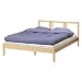 Ikea Full Bed Frame Solid Wood with Headboard