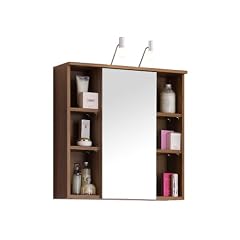 Posseik 5440 78 Spiegelschrank Maxim Walnuss Nachbildung