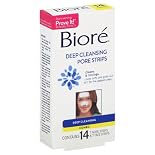 Biore Deep Cleansing Pore Strips, Face & Nose, 14 ct.