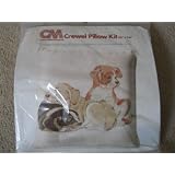 Columbia Minerva Crewel Pillow Kit