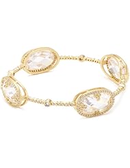 Freida Rothman Belargo Jewelry "GRAMERCY" Mirror Station Bangle Bracelet