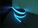 GrayBean 3ft Blue Neon Glowing Strobing Electroluminescent Robbin(El Tape/belt)