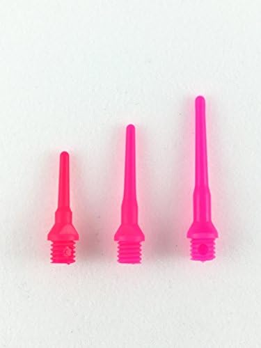 250 BumperNets Tufflex Dart Tips (Pink, Short)