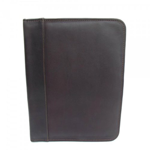 Piel Three-Ring Binder (Chocolate) On Sale