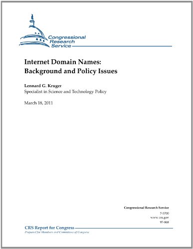 Internet Domain Names: Background and Policy
