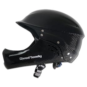 Shred Ready Carbon Deluxe Full Face Kayak Helmet by