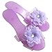 Expressions Toddler Girls Kids 6 Pack Dress Up Royalty Shoes with Heels Set in Carrying Bag - Fits Toddler Shoe Size 7-10 - Pink, Rose, Lilac Perfect Little Girl Toys Role Play Playset