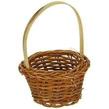Packnwood "Chiang" Small Woven Basket, 3.9" Diameter (3 Packs of 10)