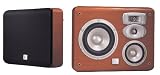 JBL L820CH 6-Inch 4-Way Wall-Mountable Bookshelf Loudspeakers (Pair, Cherry)