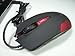 Red E-3lue E-Blue Cobra II 1600DPI High Precision Gaming LED Mouse (Bigger scroll wheel)