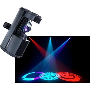 American DJ Com Scan System LED 2 Head Intelligent Lighting System by 