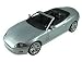 Diecast Model Jaguar XK Cabrio (2005) in Liquid Silver (1:18 scale)