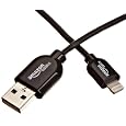 AmazonBasics USB A to Lightning Compatible Cable (3 Feet/0.9 Meter)