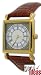Unisex Big Ben Watch Gold Plated with Genuine Brown Leather Strap- Perfect Gift. Lovely Timepiece.