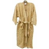 100% Turkish Cotton Terry Bath Robe Hemp by D&M