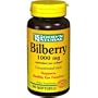 Bilberry 1000mg - Promotes Healthy Eye Function, 90 softgels,(Good'n Natural)