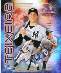 Teixeira, Mark (New York Yankees) Autographed/Hand Signed 8x10 Photo