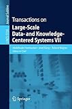 Transactions on large-scale data- and knowledge-centered systems VII