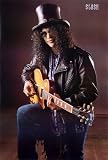 Slash Poster Guns N' Roses Guitarist 23.5 X 34 Inches Playing Guitar Axl Rose old bandmate (poster sent from USA in PVC pipe)