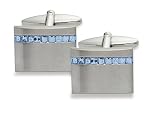 Blue Crystal Detail Fashion Cufflinks 4311