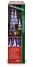 Konstsmide 6104-003 Acrylpyramide 40 cm mit 16 kalt-wei&szlig;en LED f&uuml;r innen
