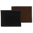 Nautica Mens Leather Bi-fold Passcase Wallet