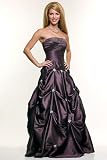 Ball Gown Strapless Wedding Prom Dress #2547