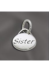 Charm - SISTER Message Charm .925 Sterling Silver
