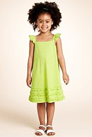 Pure Cotton Frill Spotted Dress
