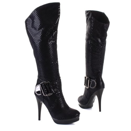 Damen Schuhe, Stiefel, 9769, Synthetik, Schwarz, Gr 36