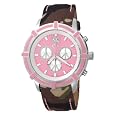 Love Peace and Hope Midsize WA05 Pink and Camouflage Time for Peace Watch