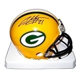 CHARLES WOODSON SIGNED AUTOGRAPHED GREEN BAY PACKERS MINI HELMET COA + HOLOGRAM