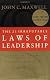 The 21 Irrefutable Laws of Leadership