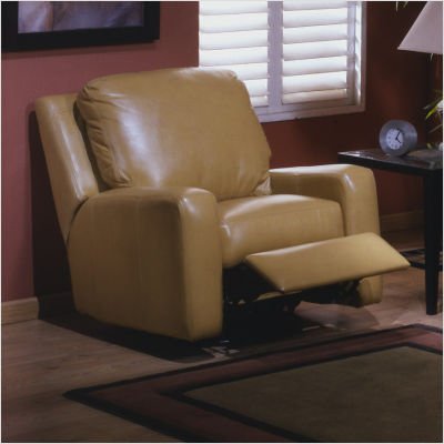 kathy ireland Home by Omnia Mirage Leather Recliner