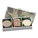 IMAGE OF Gaiam Handmade Thai Essence Natural Soap 3 pc. Gift Box Set (Fair Trade)