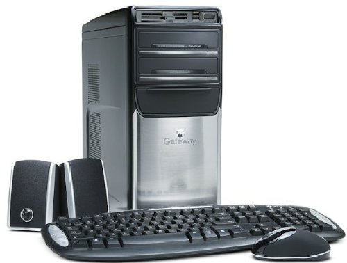 Gateway GM 5664 - MT - 1 x Phenom X4 9600 / 2.3 GHz - RAM 3 GB - HDD 2 x 500 GB - BD-ROM / HD DVD-ROM - Radeon HD 2400XT - Mdm - Vista Home Premium - AMD LIVE! - Monitor : none