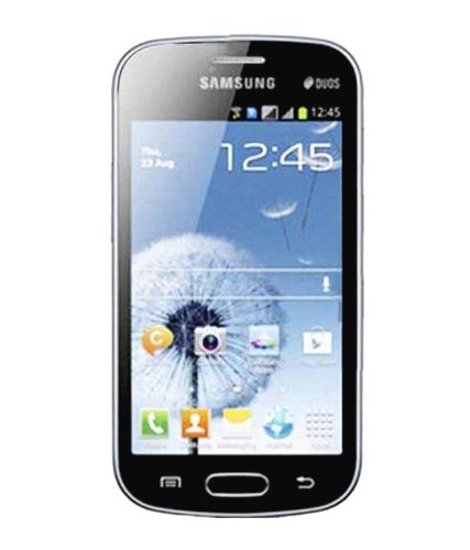 Samsung GT-S7562-BK Galaxy S Duos Android Smartphone with Dual SIM, 5MP Camera, A-GPS support and LED Flash - No Warranty - Black
