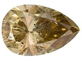 MIN .20CT MM VARIES PEAR SHAPE CHAMPAGNE DIAMOND