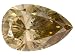 MIN .20CT MM VARIES PEAR SHAPE CHAMPAGNE DIAMOND