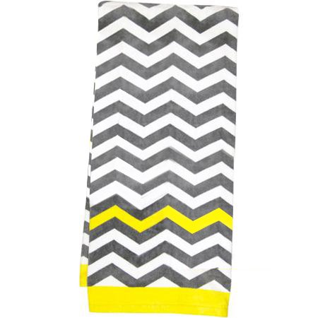 Mainstays Chevron Bath Towel, Yellow Mainstays Chevron Bath Towel, Yellow