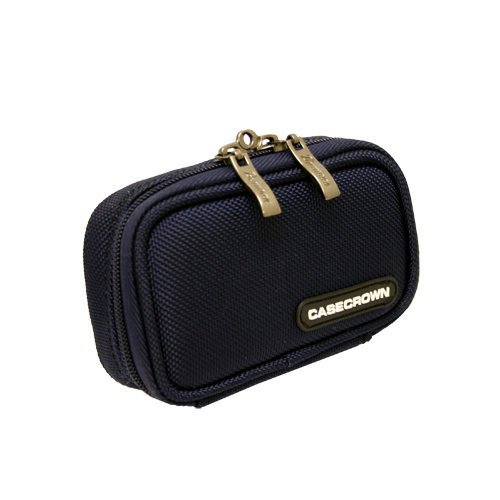 Polaroid m737t Digital Camera CaseCrown Double Memory Foam Classic Camera Case (Navy Blue)